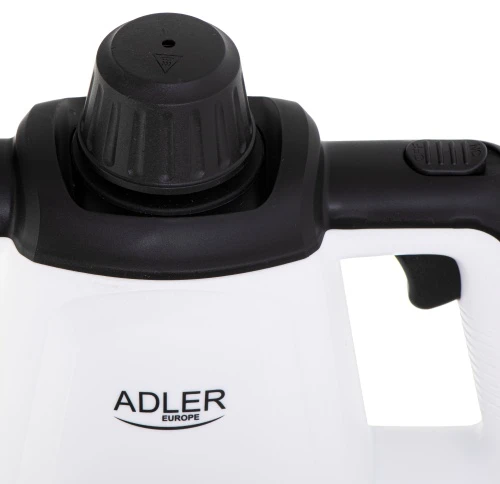 Adler | Garų valytuvas | AD 7038 | Galia 1200 W | Garų slėgis 3,5 baro | Vanduo bako talpa 0,45 L | Baltas/Juodas