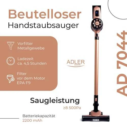 Adler AD 7044 rankinis dulkių siurblys be maišelio