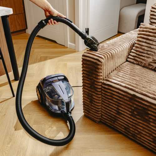 Dulkių siurblys Adler Cyclone Vacuum Cleaner | AD 7076 | Bagless | Power 3000 W | Dust capacity 3.5 L | Violet