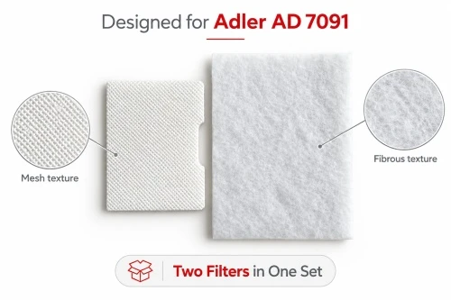 Adler AD 7091.1 Rinkinys filtrów zapasowych do ad 7091