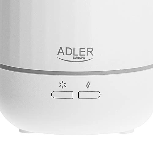 Drėkintuvas Adler | Ultragarsinis aromato difuzorius 3in1 | AD 7968 | Ultragarsinis | Tinka kambariams iki 25 m² | Baltas