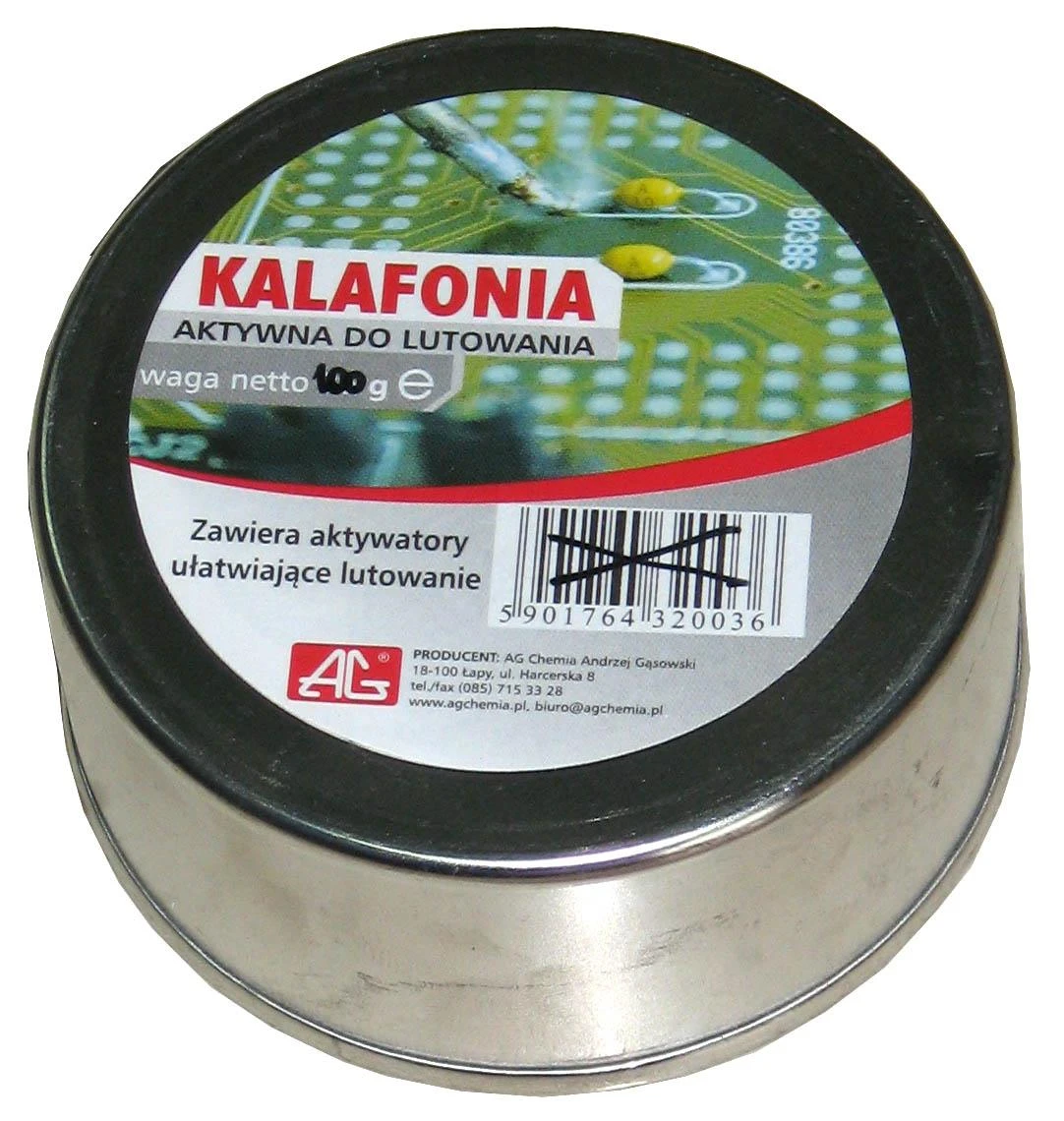Ag Termopasty Litavimo fliusas - pušų kanifolija 100g