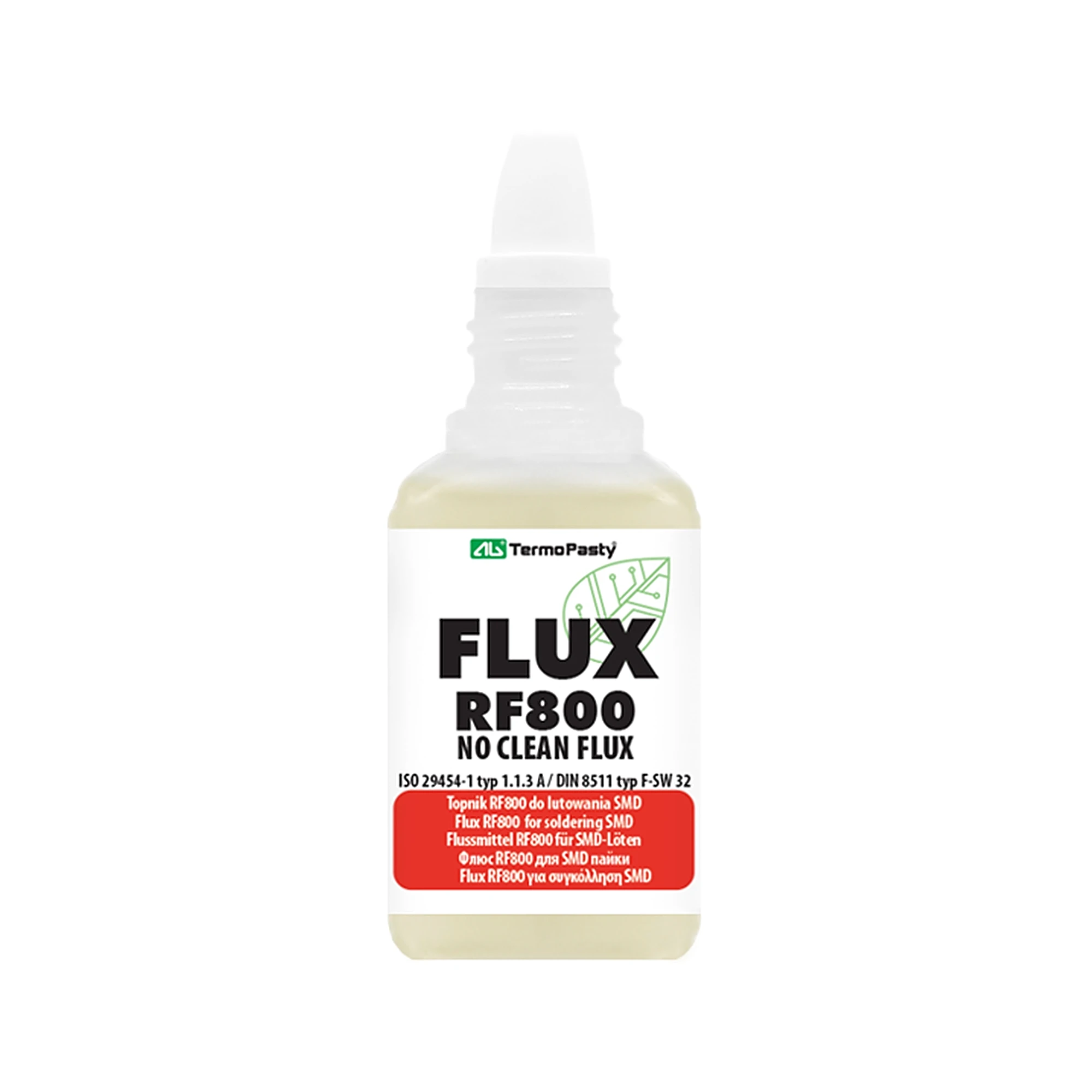 Ag Termopasty Litavimo fliusas RF800 SMD elementams 15ml