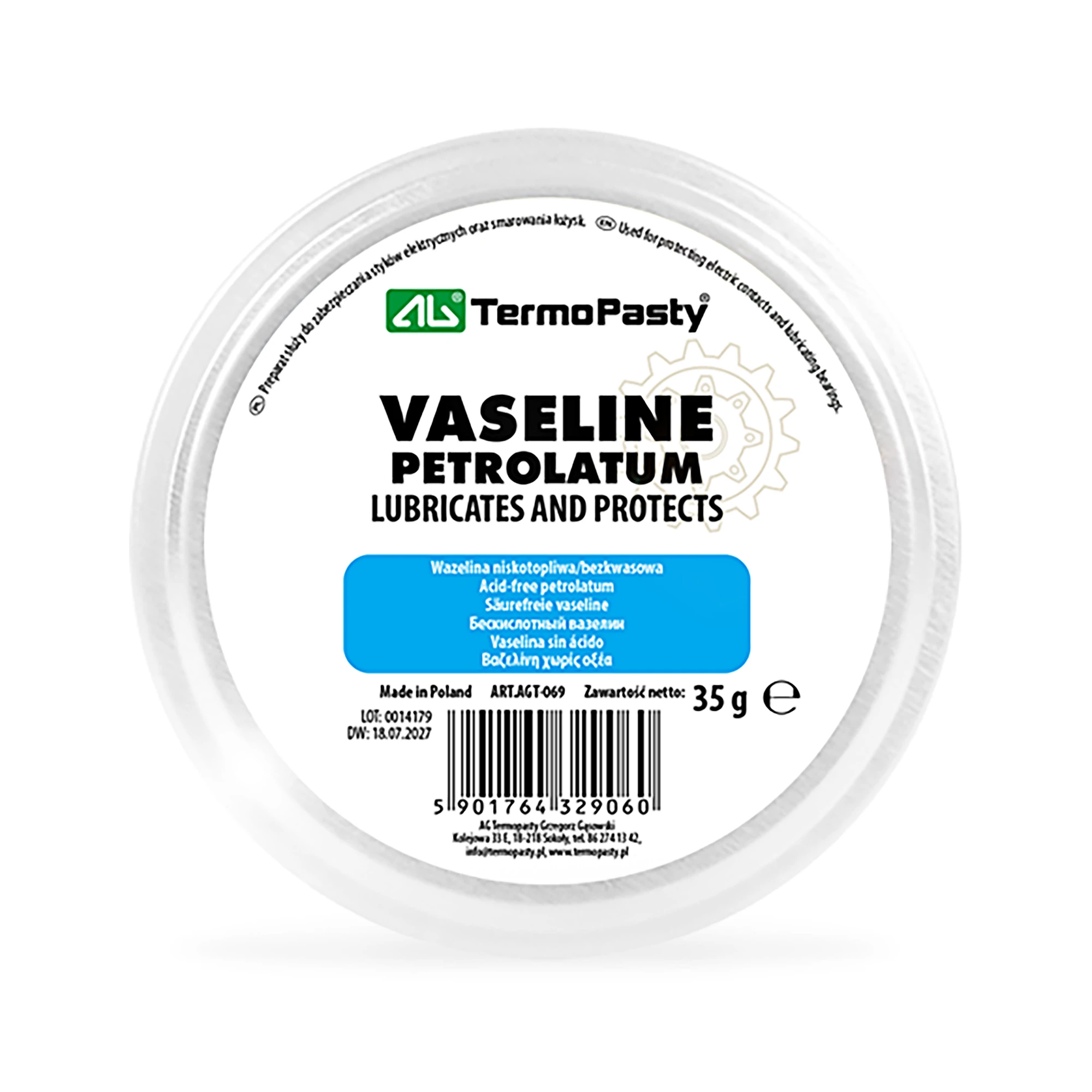Ag Termopasty Techninis vazelinas 35g