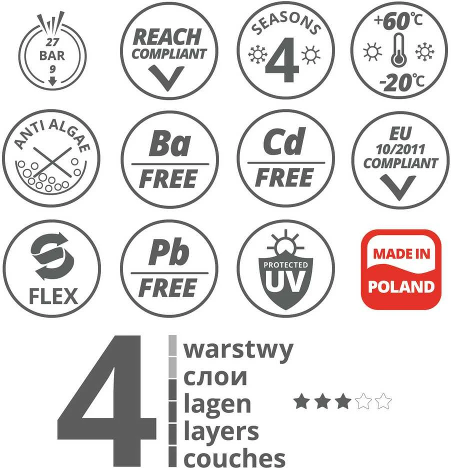 Agaplast Žarna Vartco Home Plus sodo žarna 3/4" 30 m