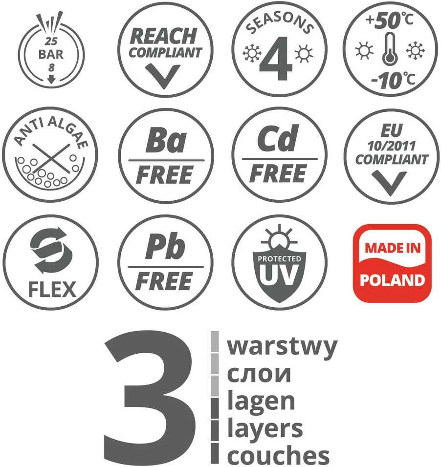 Agaplast Sodo žarna Vartco Light Plus 3/4" 50m