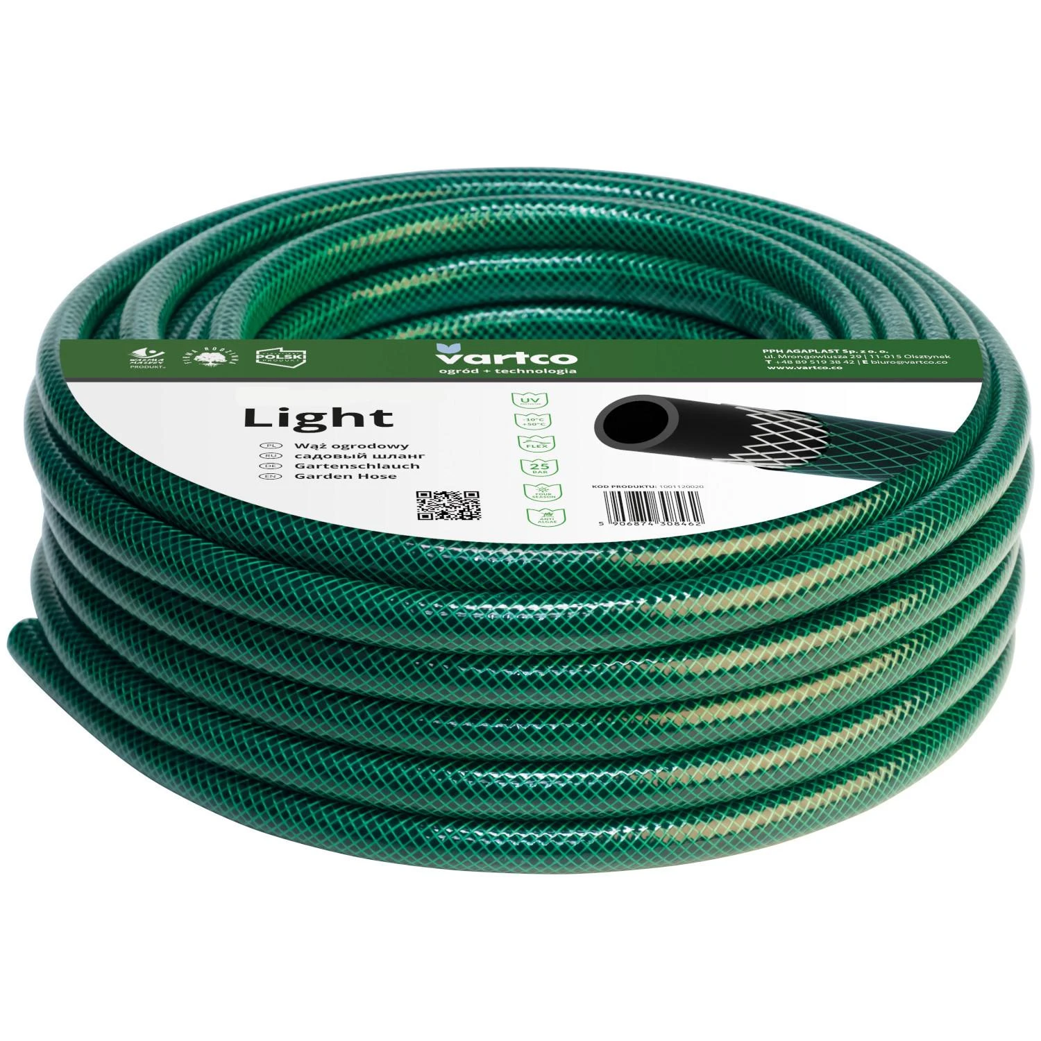 Wąż Žarna Vartco Light sodo žarna 1/2" 30 m