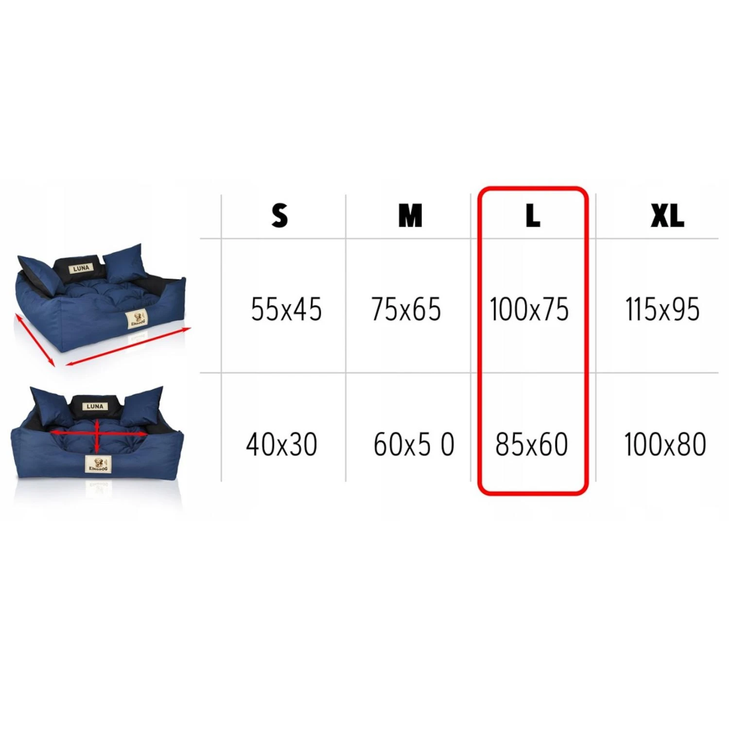 Aio Factory AIO Lova 80 x 60 // 100 x 75 Smėlio spalvos