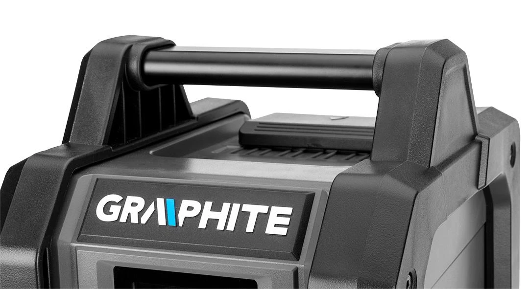 Radio „Graphite Energy+“ 18 V akumuliatorinis statybvietės radijas, be akumuliatoriaus
