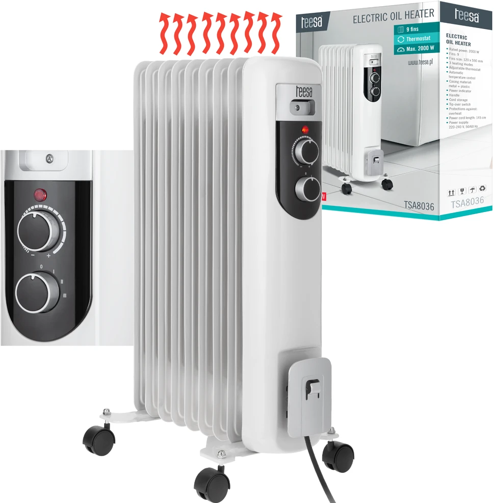 Radiatorius Teesa 2000W