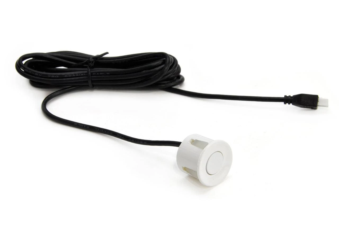 Amio Parkavimo pagalbos sistema TFT01 4,3" su HD 315 LED kamera, 4 balti jutikliai 22 mm
