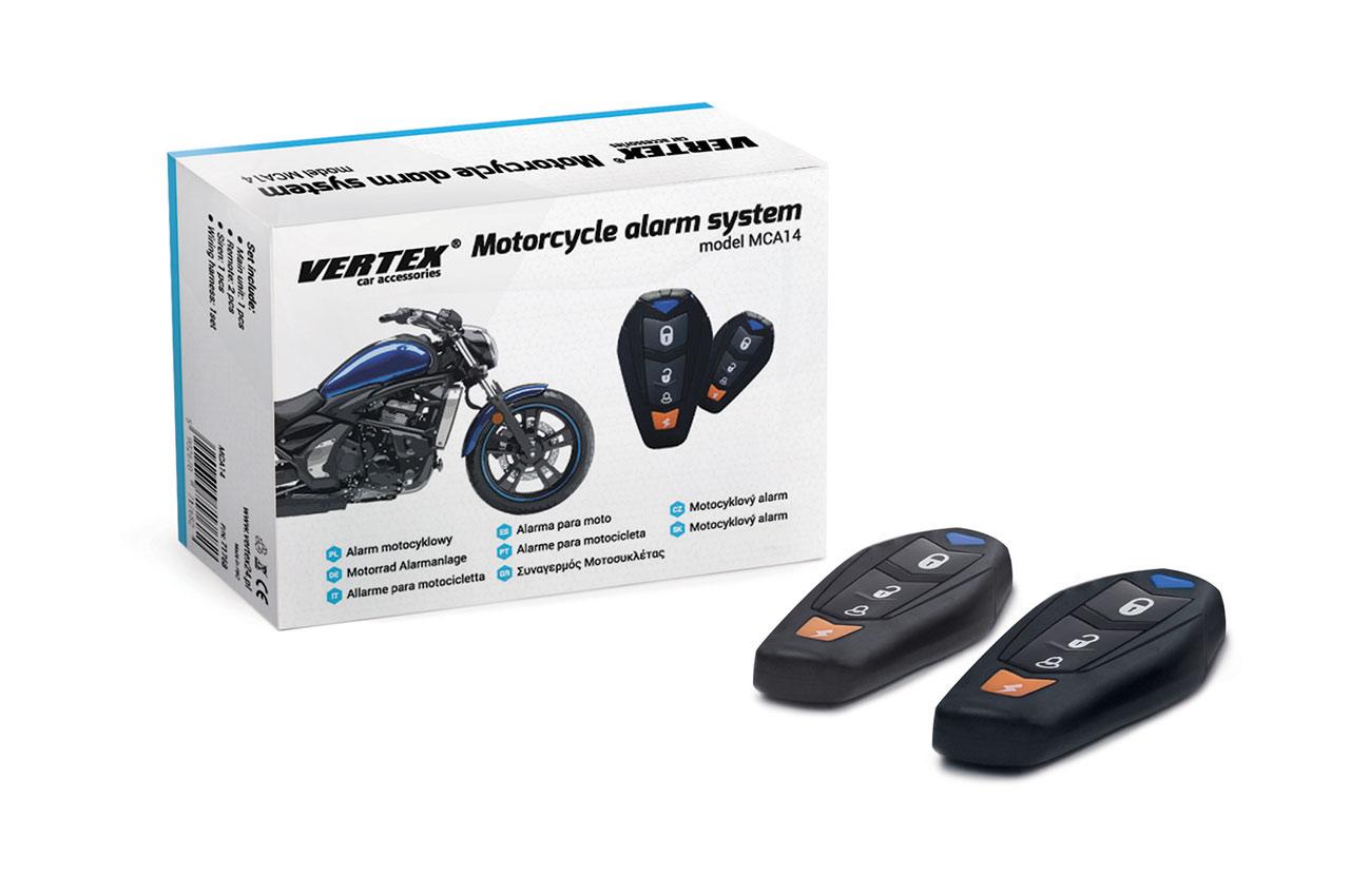 Universali motociklo signalizacija su nuotolinio valdymo