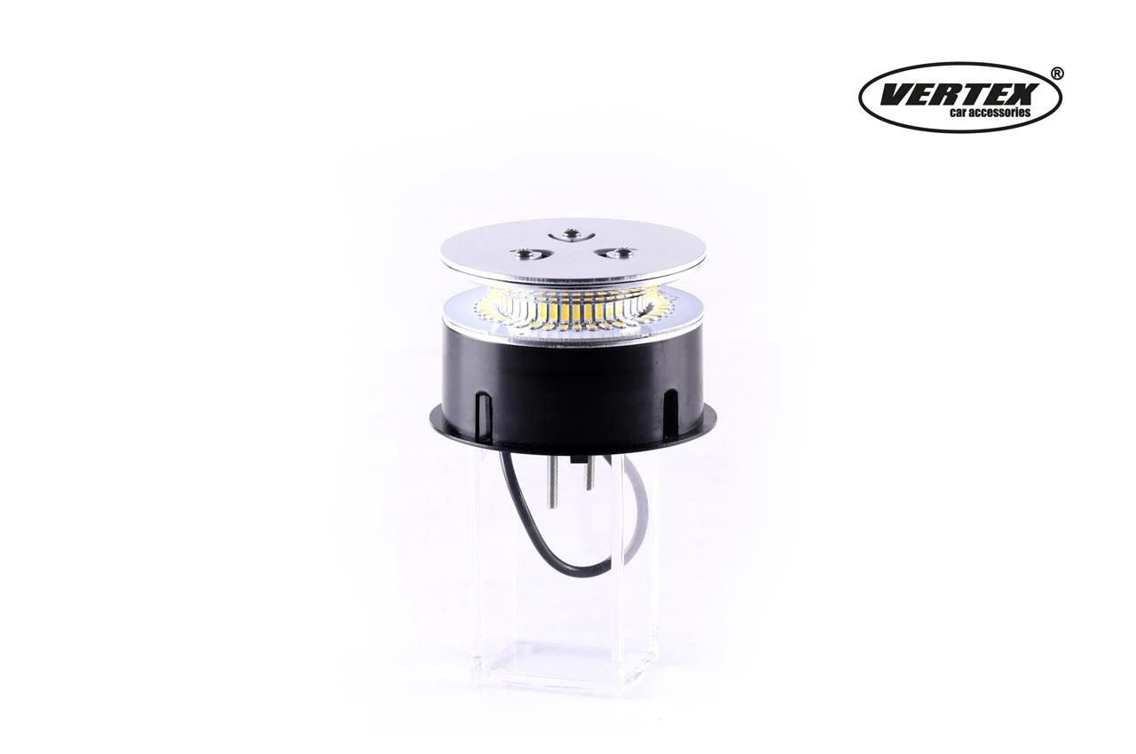 LED įspėjamoji lempa WAR09P 39 LED flex R65 R10 12V 24V AMIO-01501