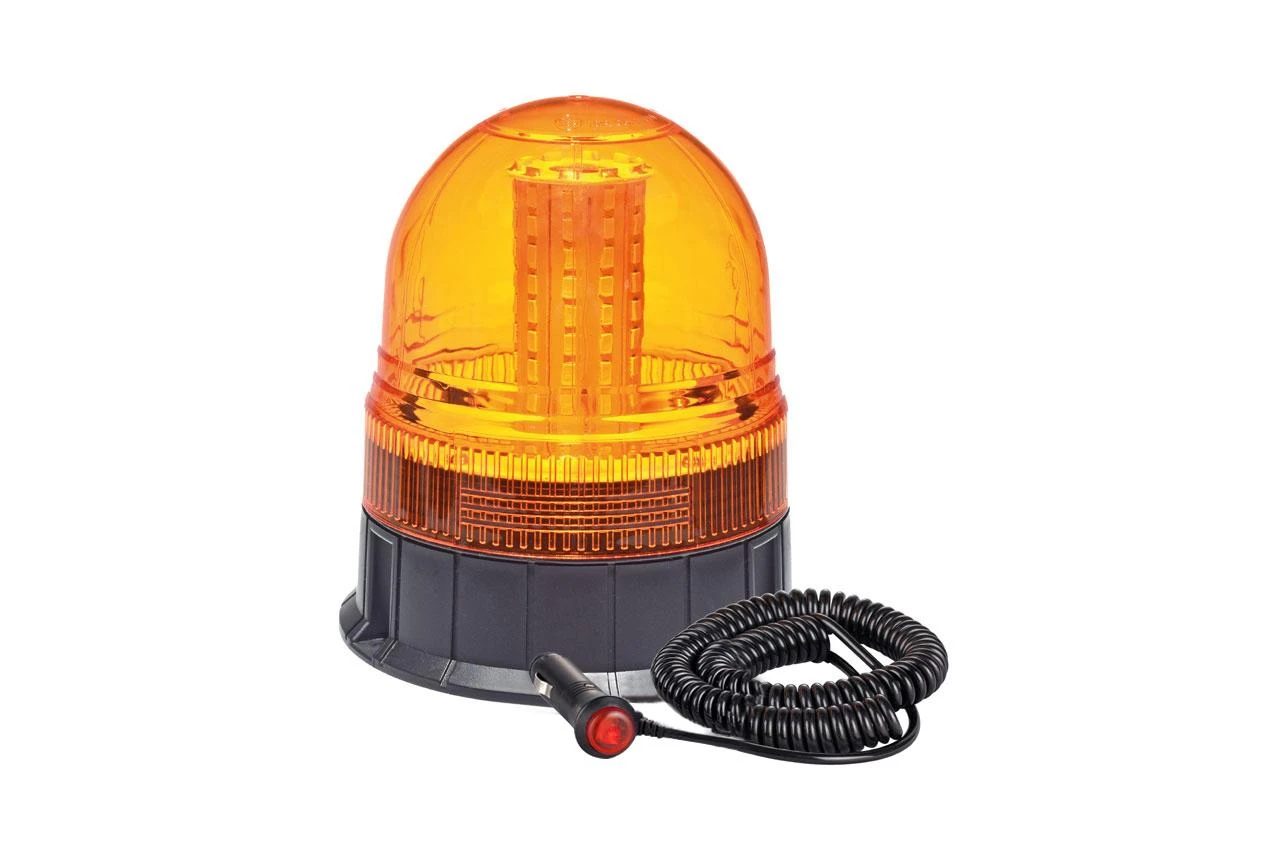 LED įspėjamoji lempa W09M MAG/3 BOLT, ECE R10 80LED 12/24V IP56 AMIO-01502