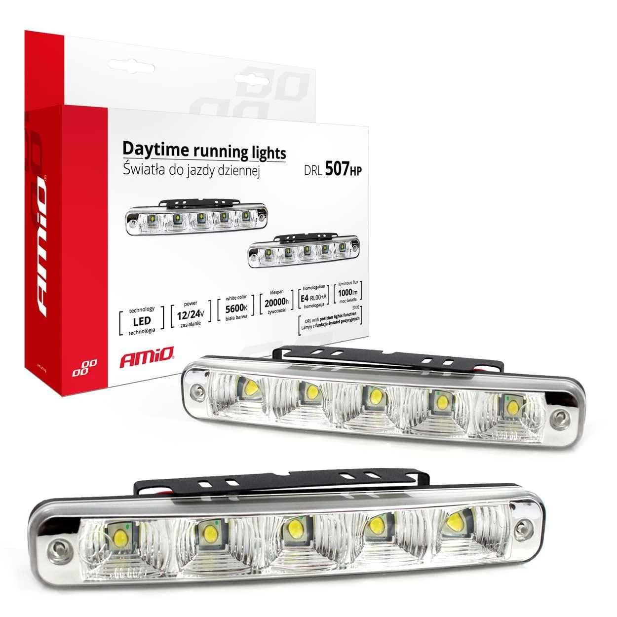 Amio Dienos šviesos žibintai DRL 507HP