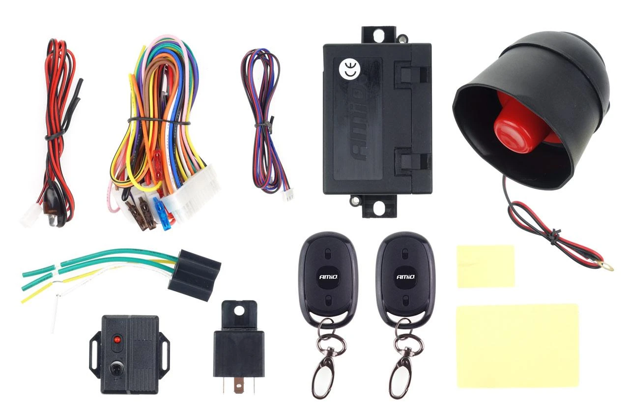 Automobilio signalizacija CA14 su nuotolinio valdymo pulteliu, AMIO-01678