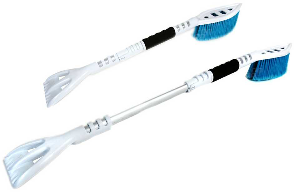 Amio Kufieta Teleskopinis sniego šepetys-ledo grandiklis PREMIUM M1 ABS, 660–890 mm, 1 vnt.