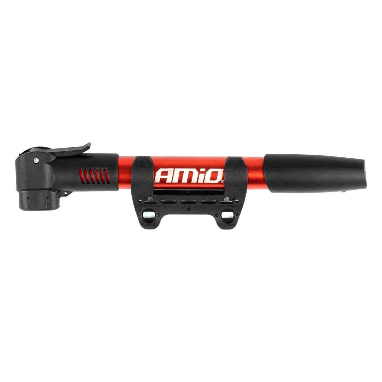 Rankinė pompa dviračiui PU01, 28 cm AMIO-02145
