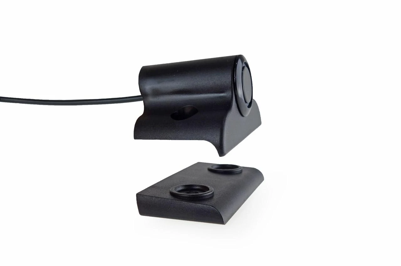 Parkavimo pagalbos sistema TRUCK/BUS, 4 juodi jutikliai su garsiniu signalu 19 mm AMIO-02278