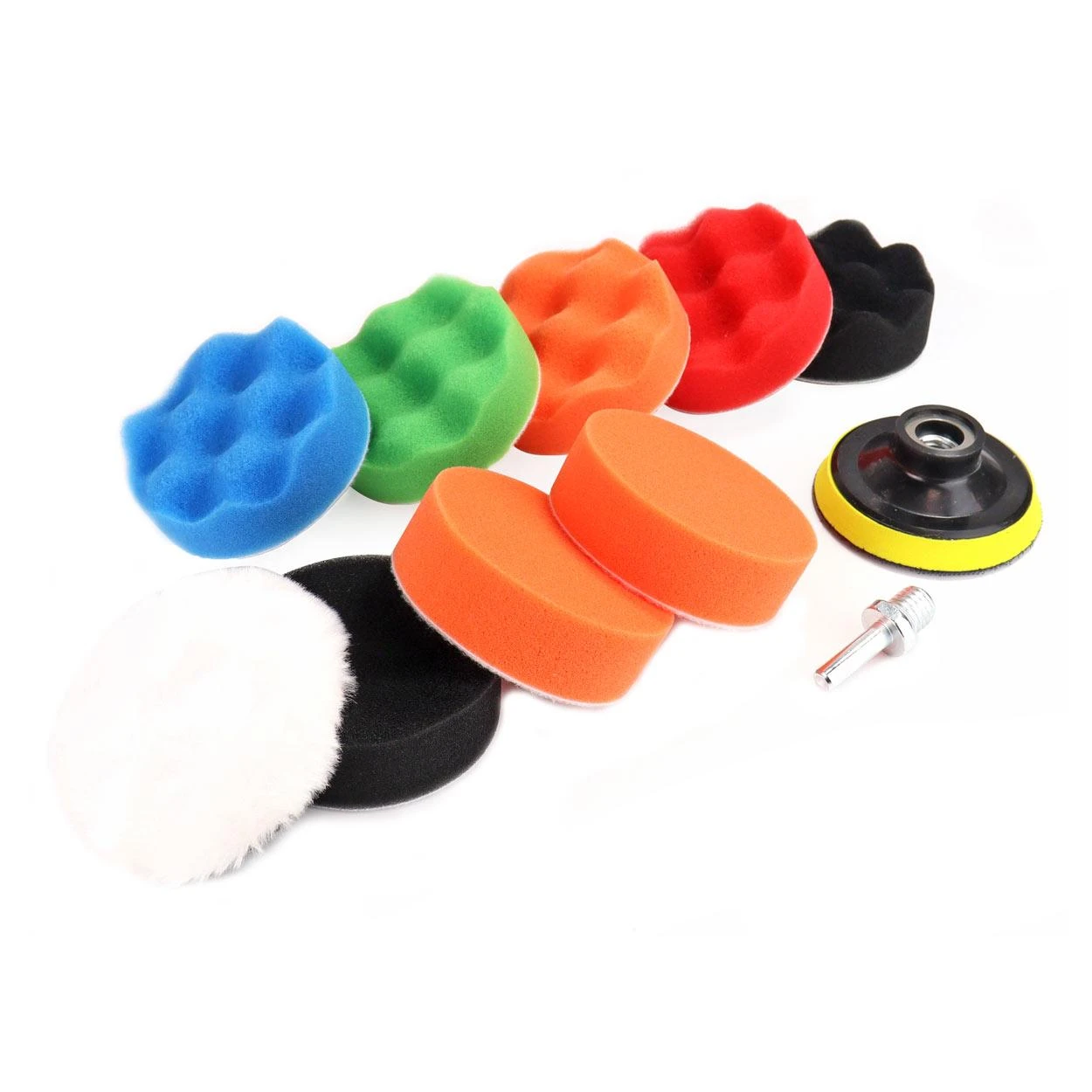 Automobilio poliravimo diskų komplektas 8 vnt. x 80 mm AMIO-02647