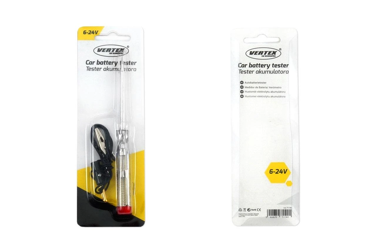 Įtampos testeris 6v 12v 24v amio-01722
