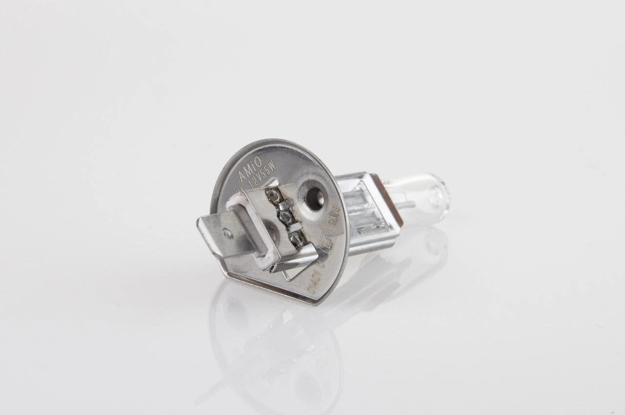 Halogeninės lemputės H1 12V 55W „Lumitec“ sidabrinės +100% duo amio-01401