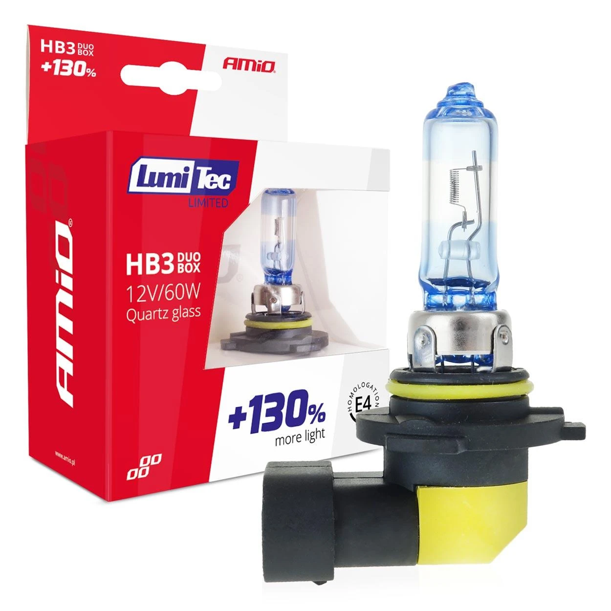 HB3 12V 60W Lumitec halogeninė lemputė su mėlyna kolba