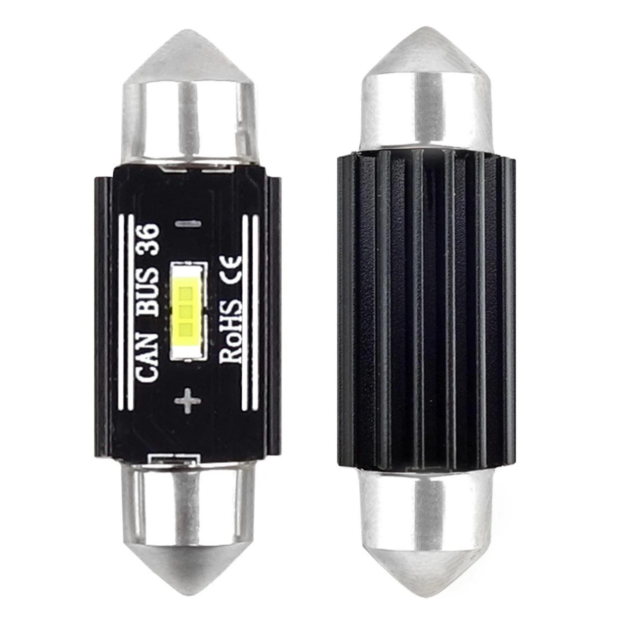 Amio Lemputė LED canbus ultrabright festoon 36 mm, balta