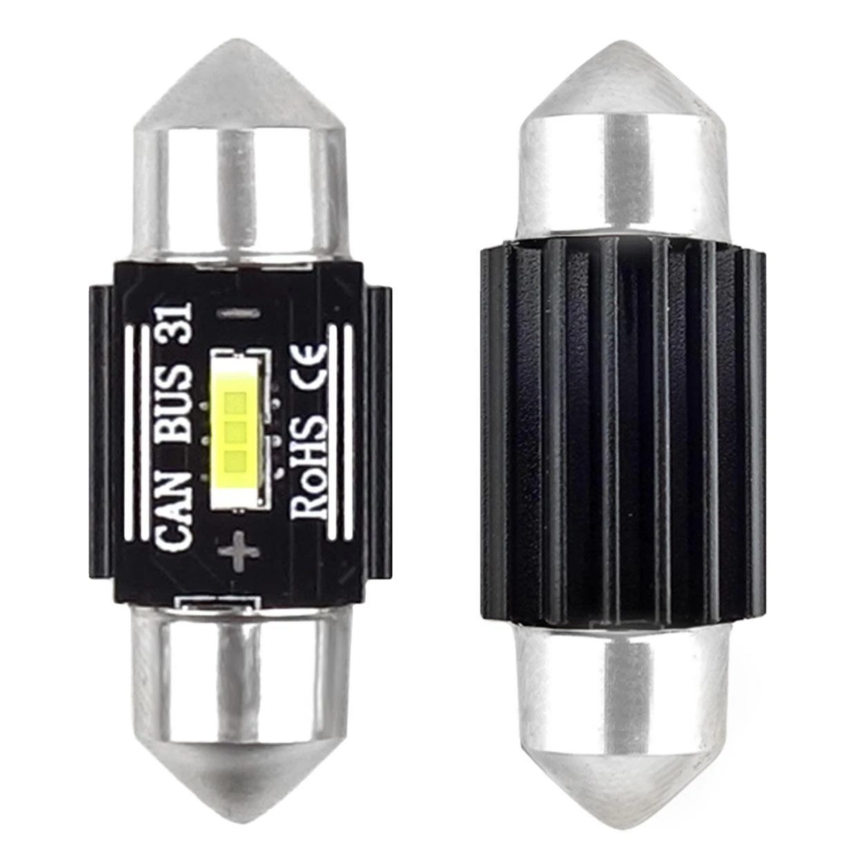 Amio Lemputė Led canbus 1 smd ultrabright 1860 festoon 31mm baltas 12v/24v