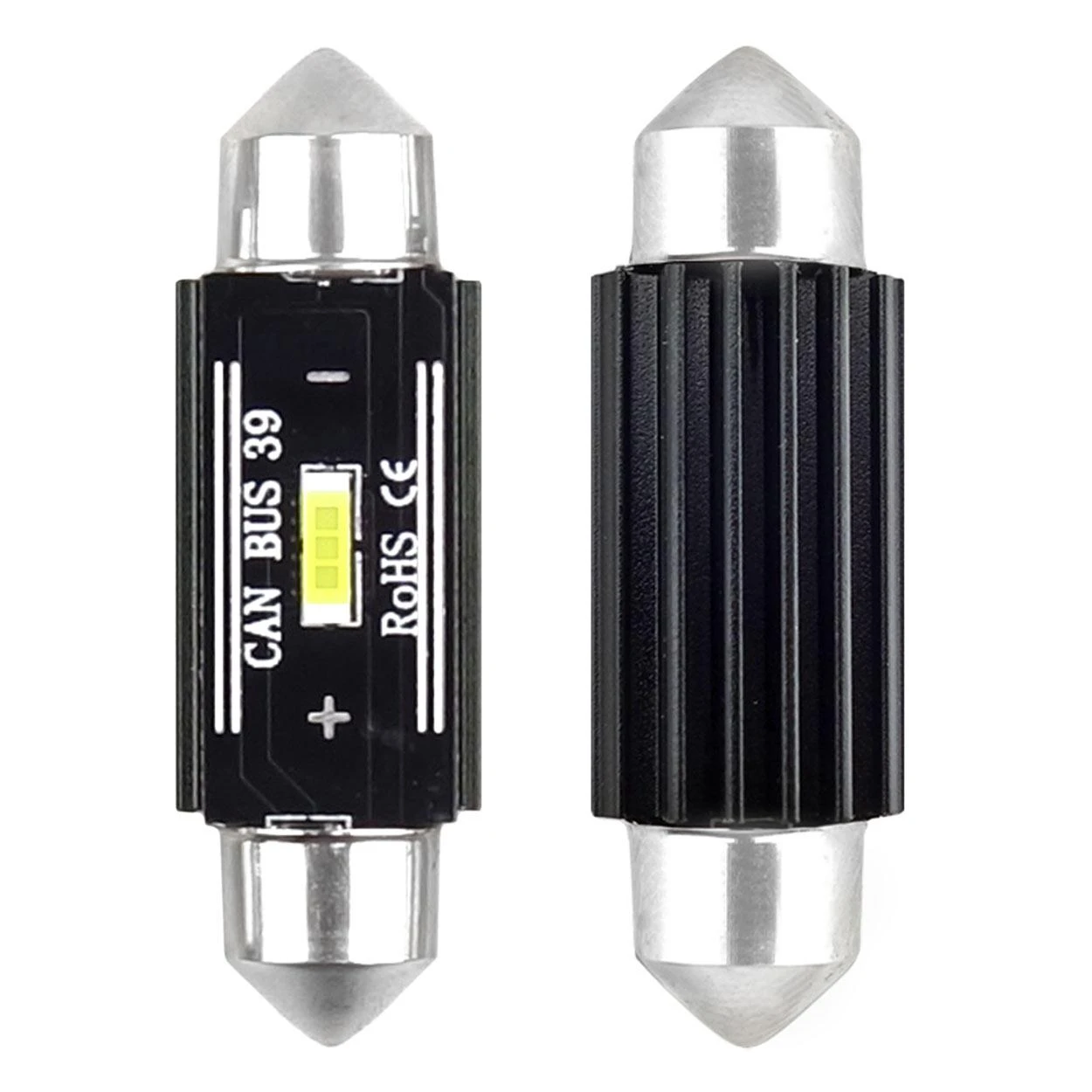 Amio Lemputė Led canbus 1 smd ultrabright 1860 festoon 39 mm, baltas 12v/24v