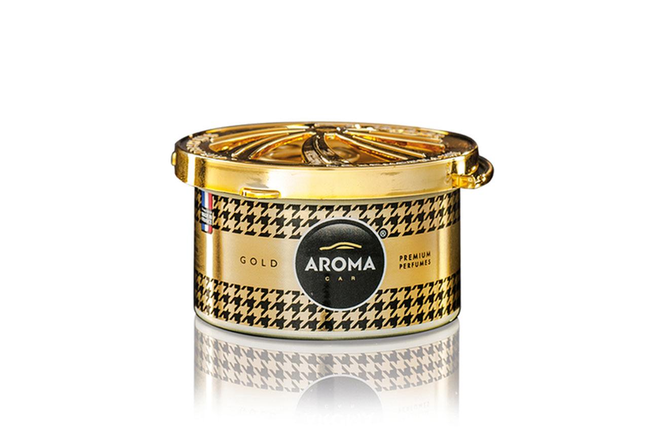 Aroma Car Aroma Prestige Organic GOLD oro gaiviklis 40g skardinė