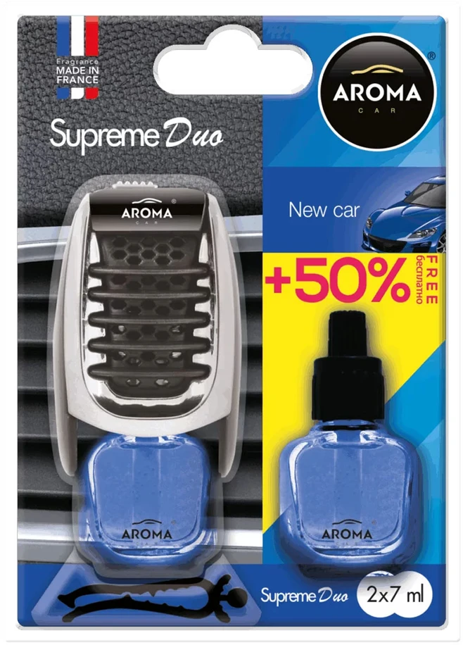 Aroma Car Oro gaiviklis aroma supreme duo naujas automobilis