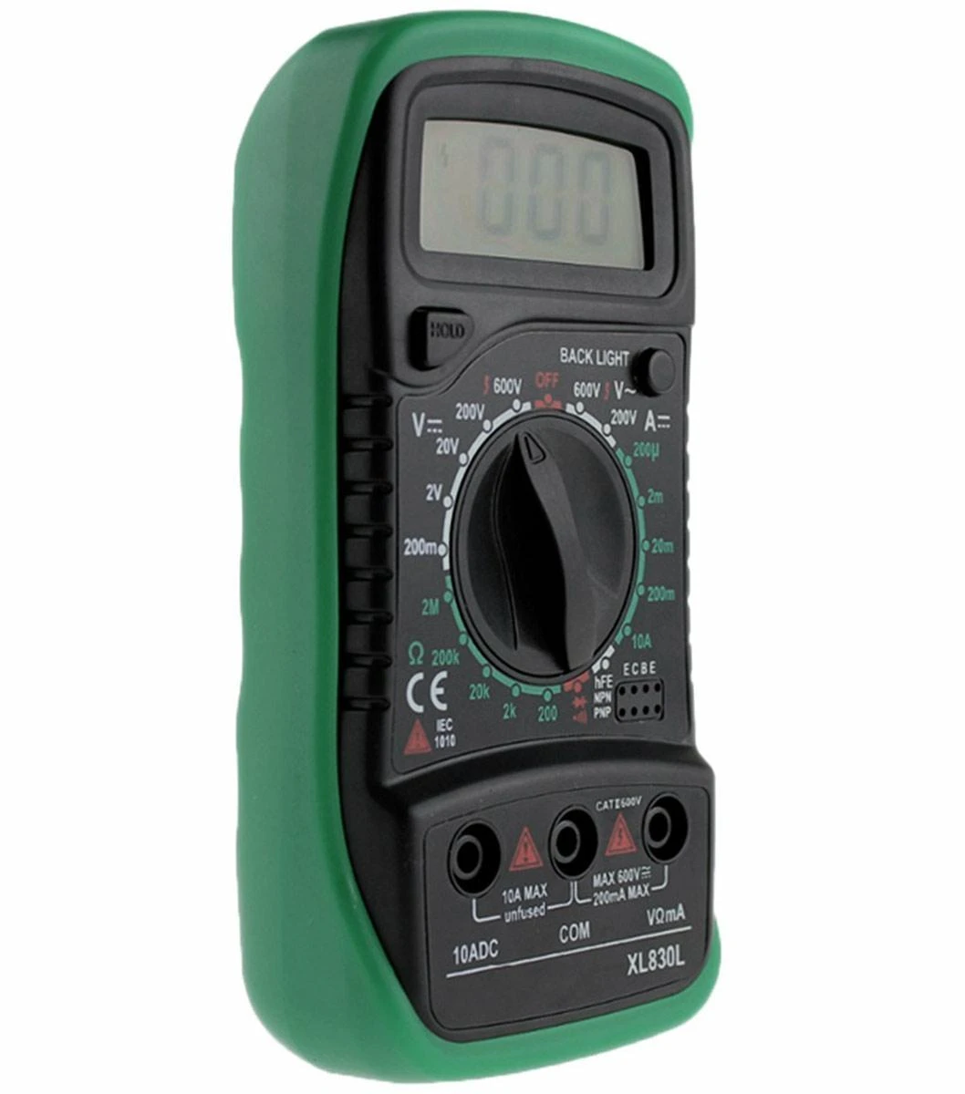 Blackmoon Multimetras XL830L + 2 laidai