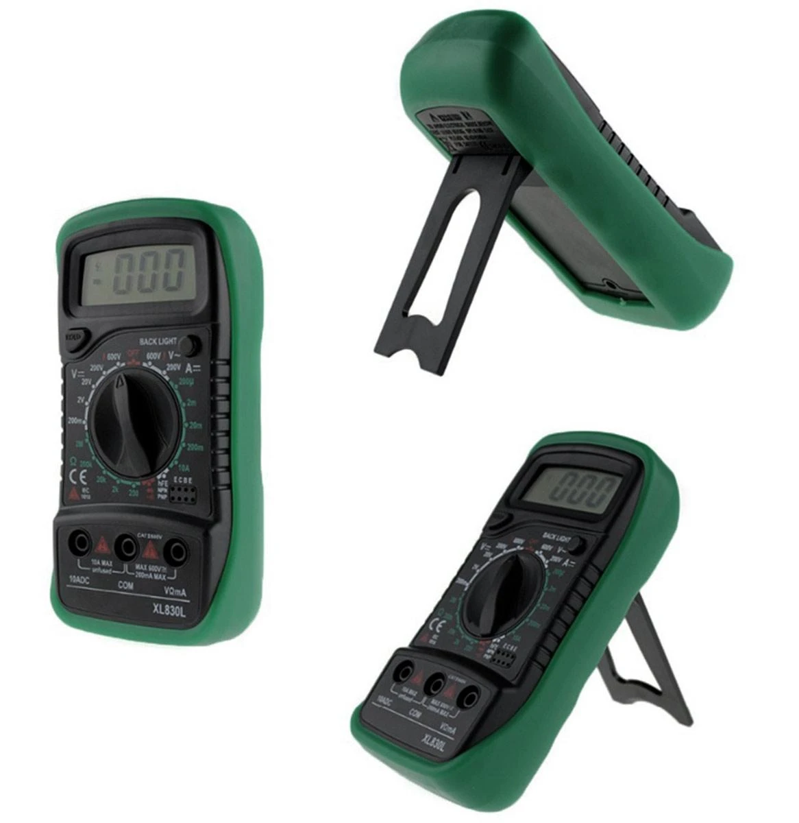 Blackmoon Multimetras XL830L + 2 laidai