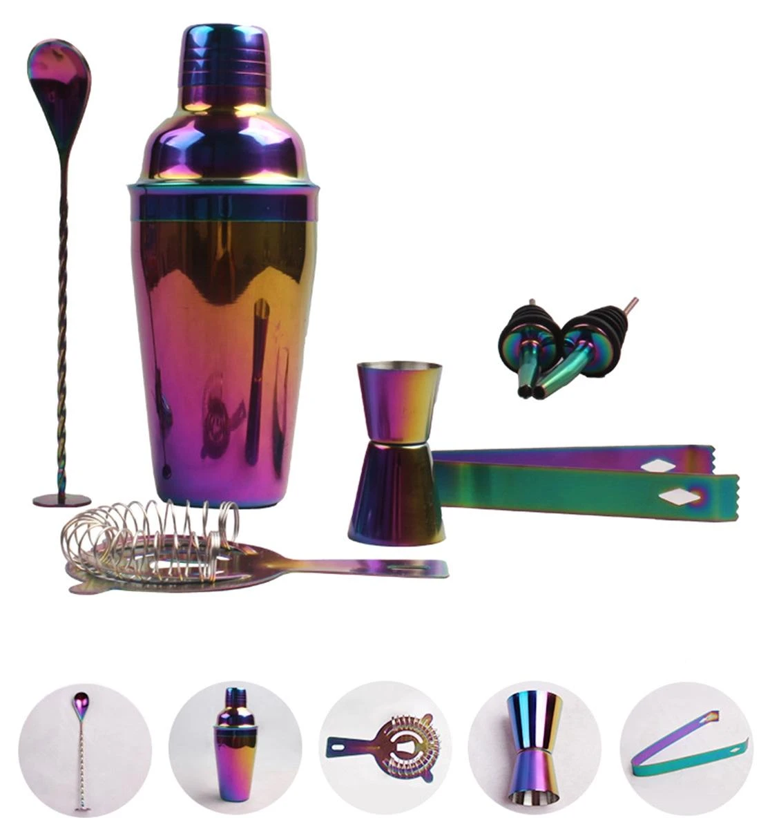 Aptel Kokteilių gaminimo rinkinys Holo Barmen 8 Set
