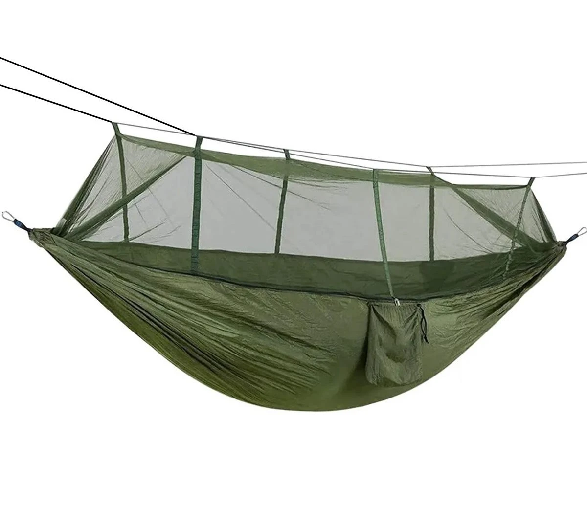 Aptel Hamakas su tinkleliu nuo vabzdžių ACTIVE SUMMER CAMOUFLAGE 260x140cm 200kg