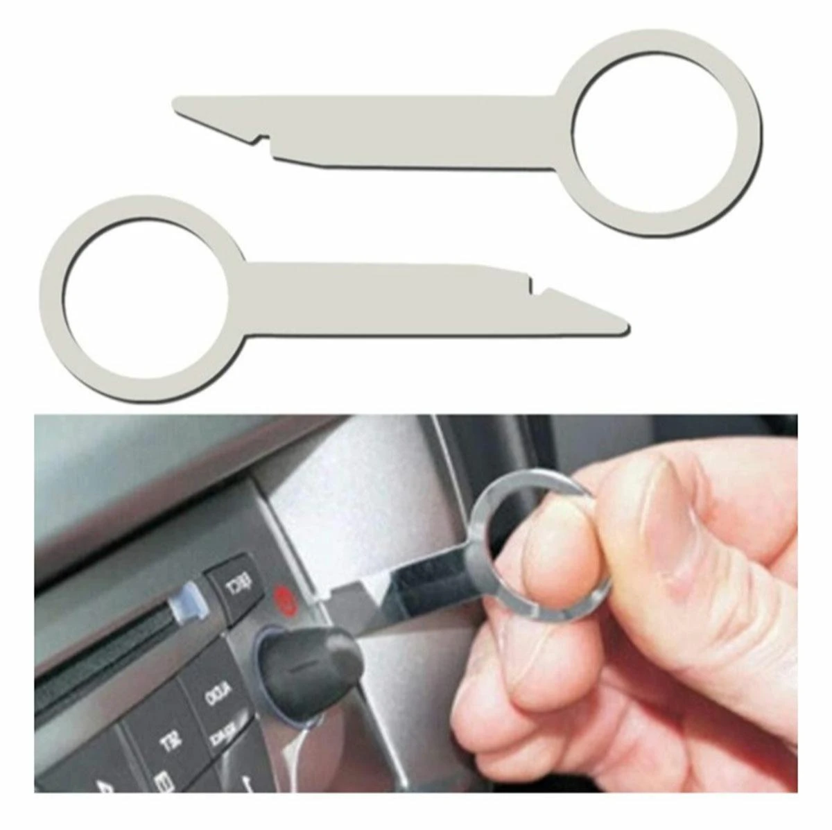 Cgauto 2 raktų (ištraukiklių) rinkinys automagnetolai