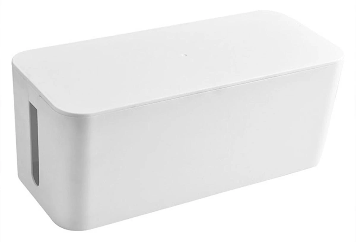Ag381B Dėžutė laidams paslėpti 40 x 15,5 x 13,5 cm, balta