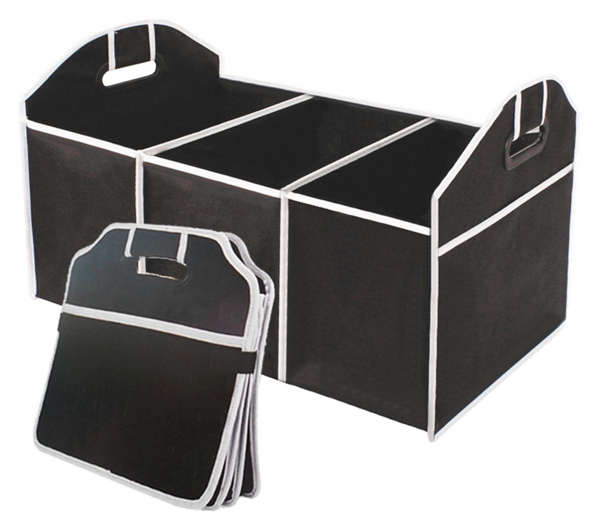ATL Automobilio bagažinės dėklas su kišenėmis, 53x31x32 cm, juodas