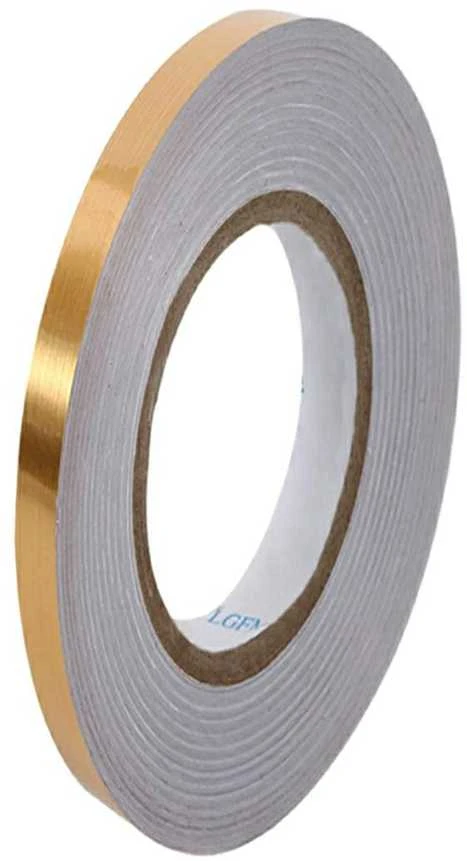 ATL Dekoratyvinė juosta 5 mm x 50 m, auksinė spalva