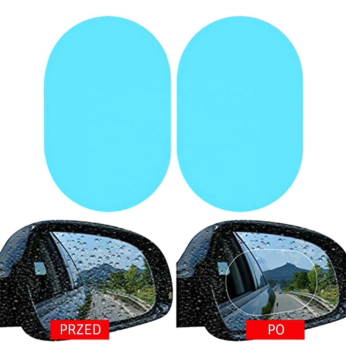 Ag556A Automobilio veidrodėlių apsauginė plėvelė ANTI-FOG, 135x95 mm, 2 vnt.