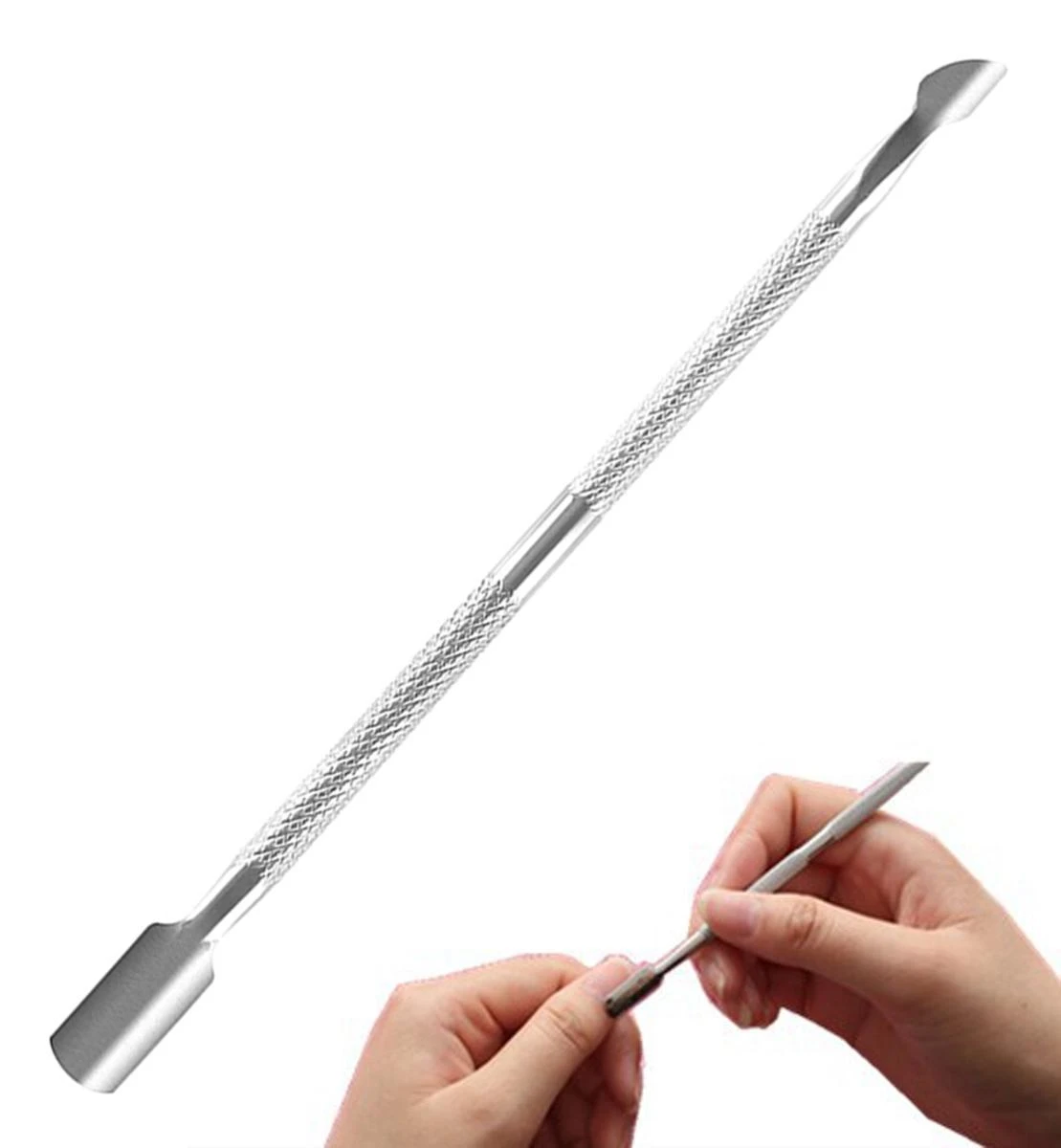 Topshine Dvipusis manikiūro įrankis, 13 cm, nerūdijančio plieno