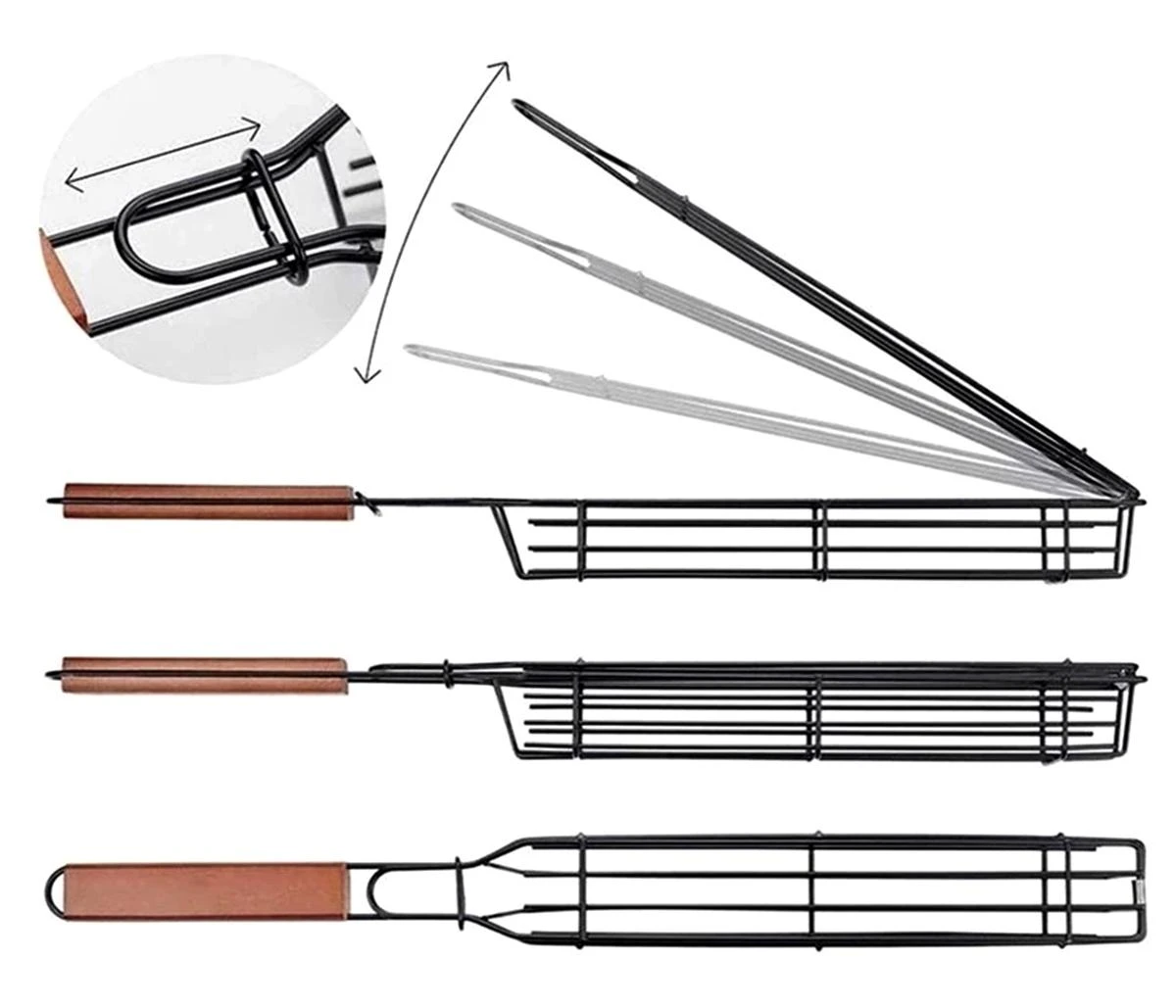 Ag666F Grotelės BBG kepsninei 49cm