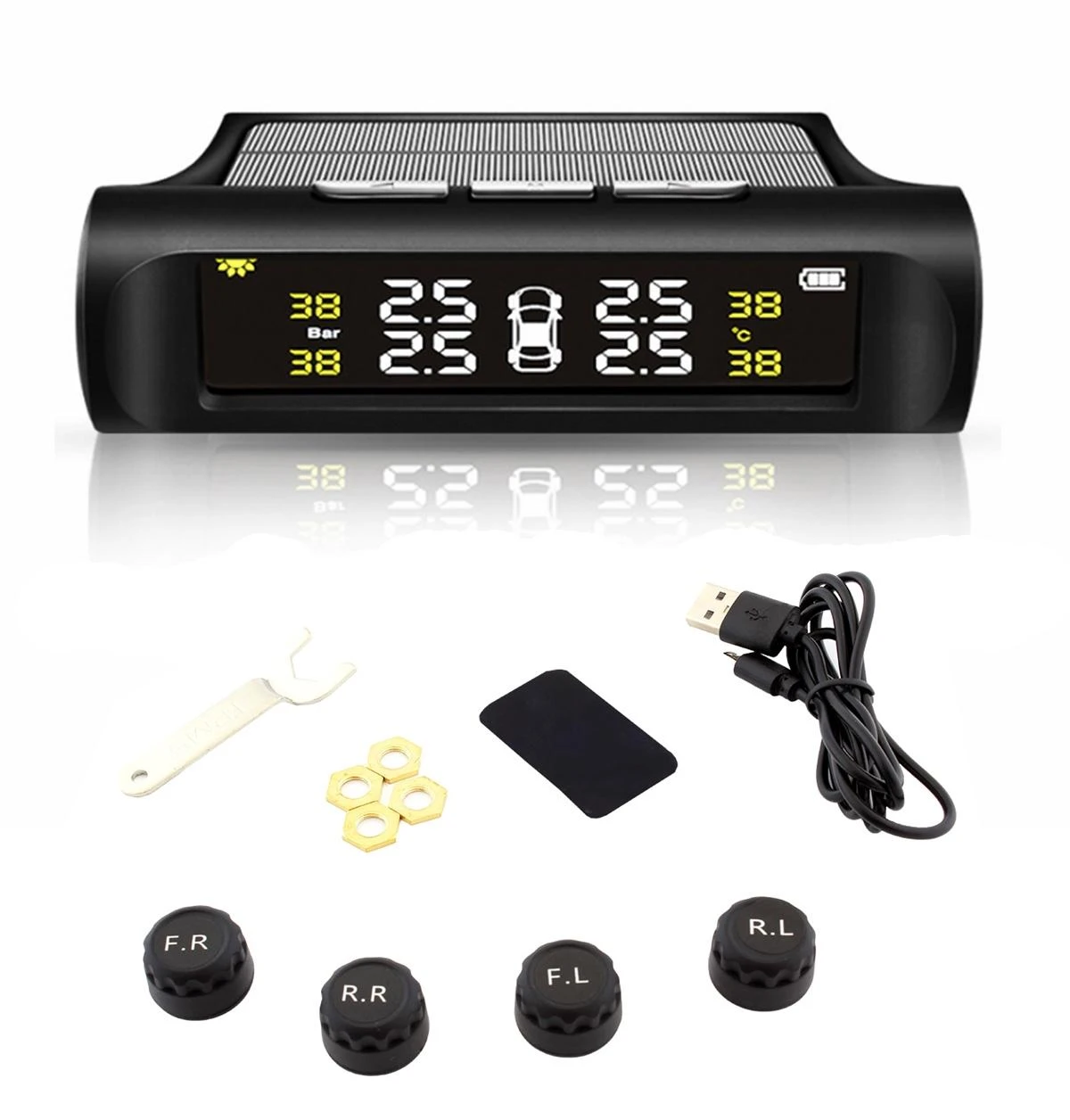 ATL Universalus Apte AG678 TPMS PADANGŲ SLĖGIO IR TEMPERATŪROS JUTIKLIS