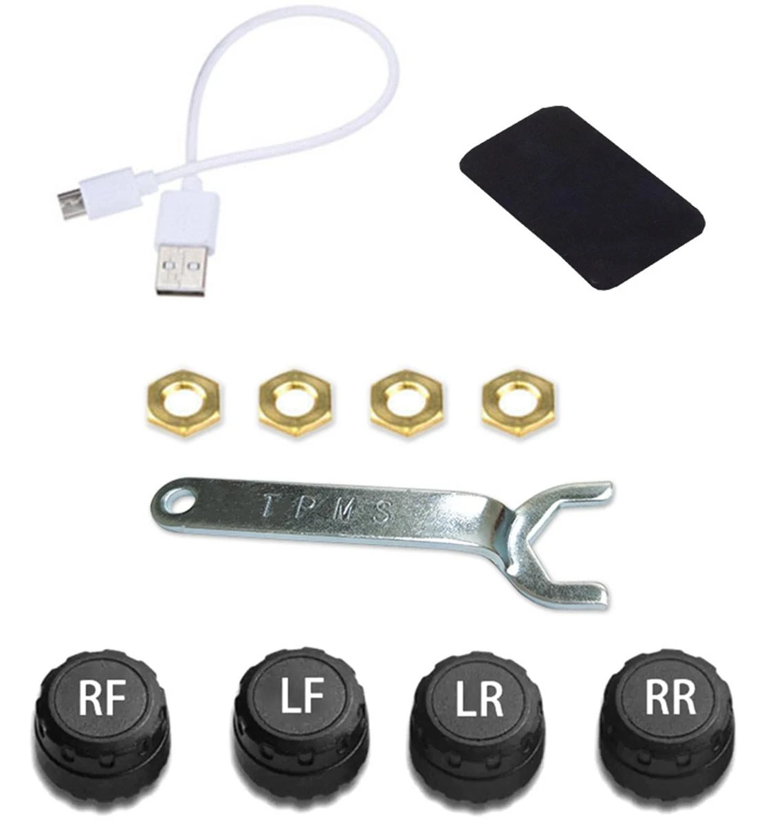 ATL Universalus Apte AG678 TPMS PADANGŲ SLĖGIO IR TEMPERATŪROS JUTIKLIS