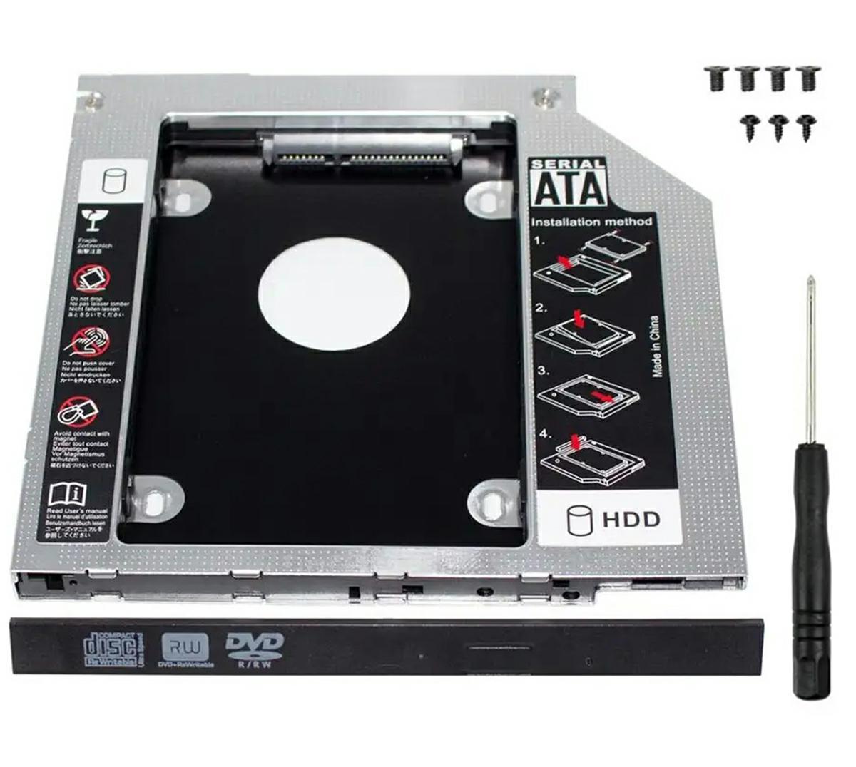 ATL Kietojo disko dėklas AK184A 2,5'' HDD/SSD 12,7 mm SATA