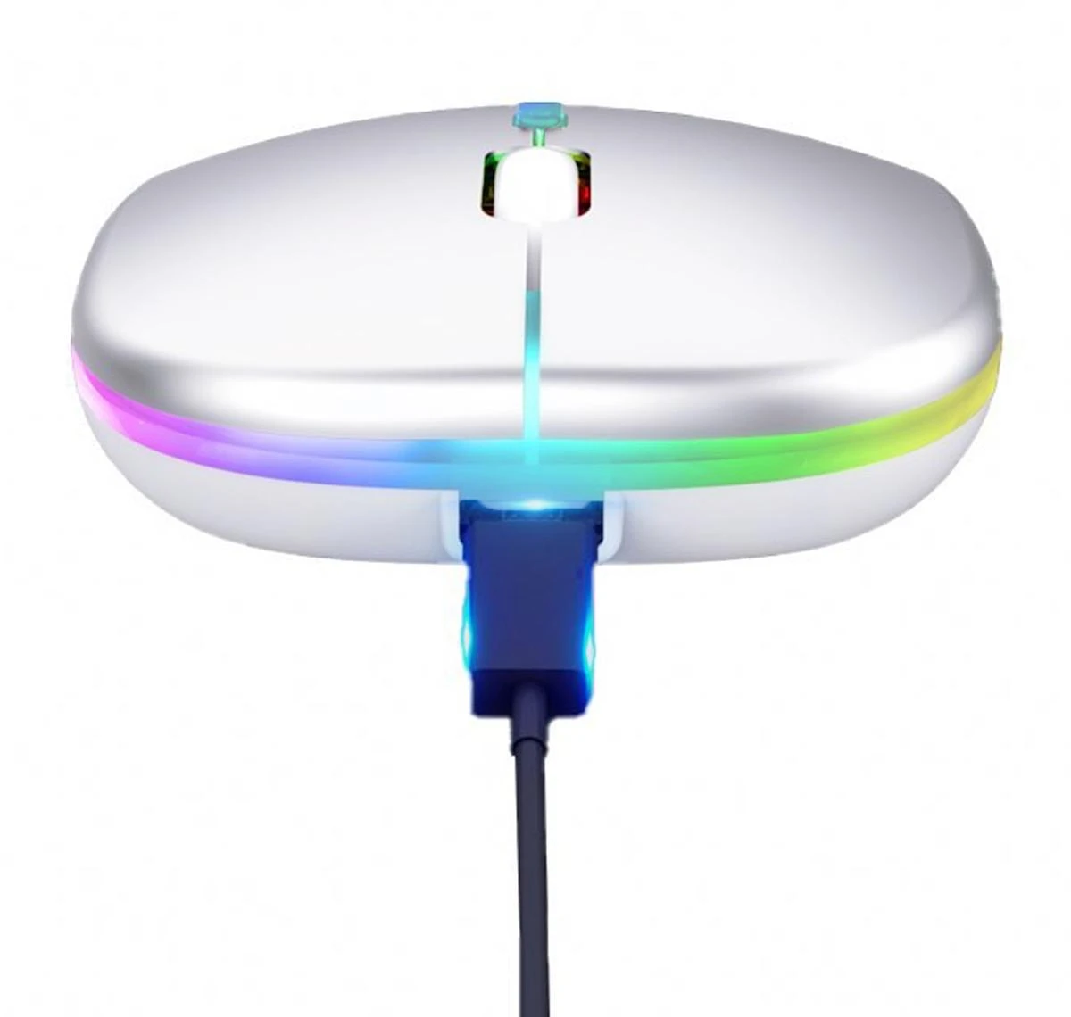 Aptel Belaidė Pelė Su RGB Apšvietimu