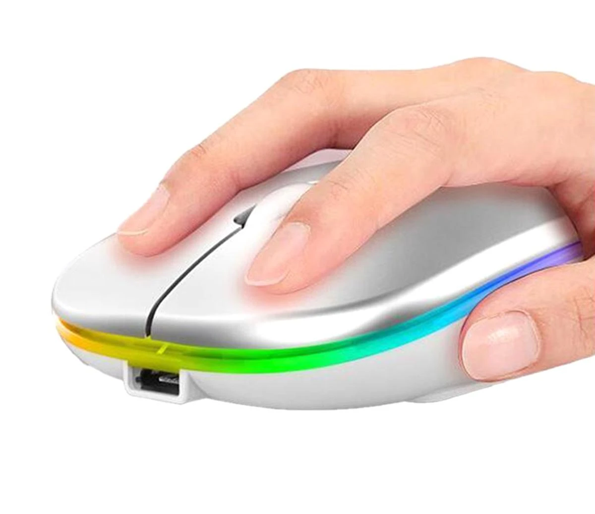 Aptel Belaidė Pelė Su RGB Apšvietimu