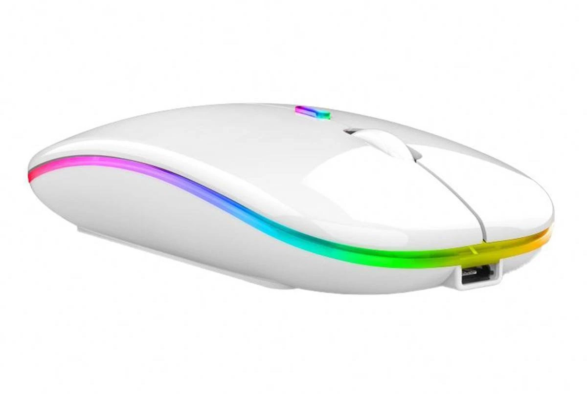 Aptel Belaidė Pelė Su RGB Apšvietimu