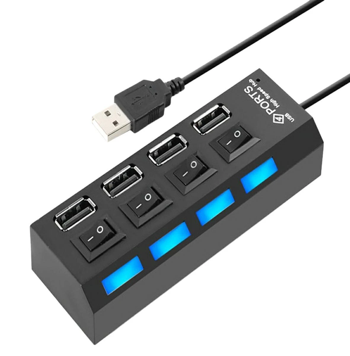 Ak228A 4 X USB Šakotuvas